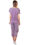 Пижама, цвет - лиловый_0
