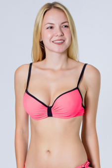 Лиф для купальника, цвет - малиновый